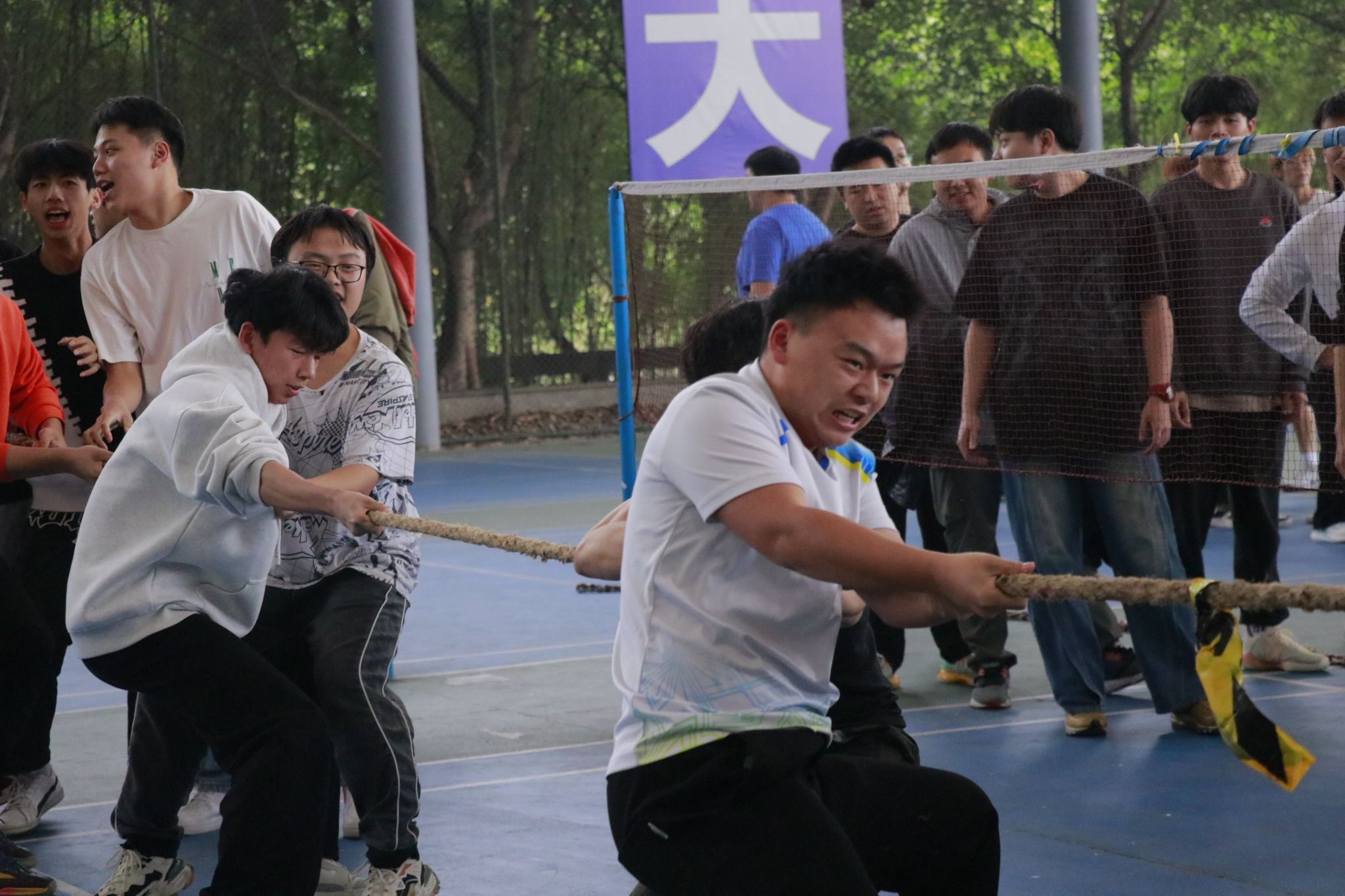 9体育-传统民间竞技：拔河比赛热血来袭